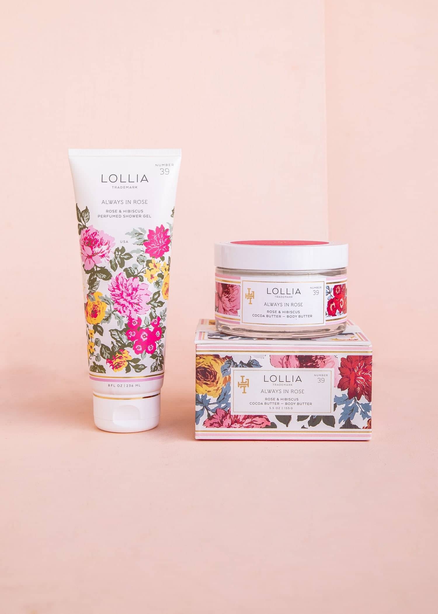 Lollia Always in Rose Shower Gel & Body Butter Duo – Margot Elena