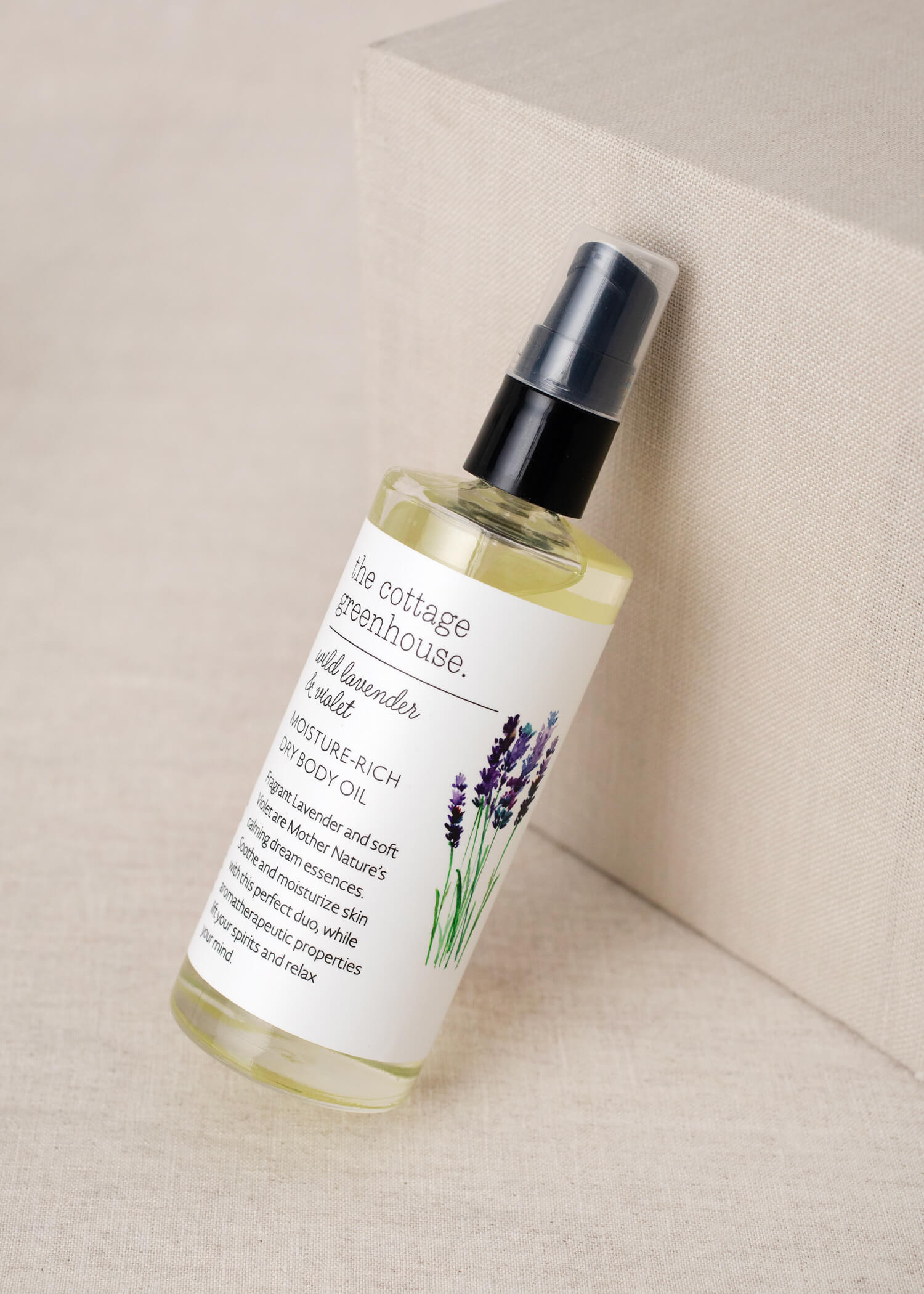 Wild Lavender & Violet Dry Body Oil – Margot Elena