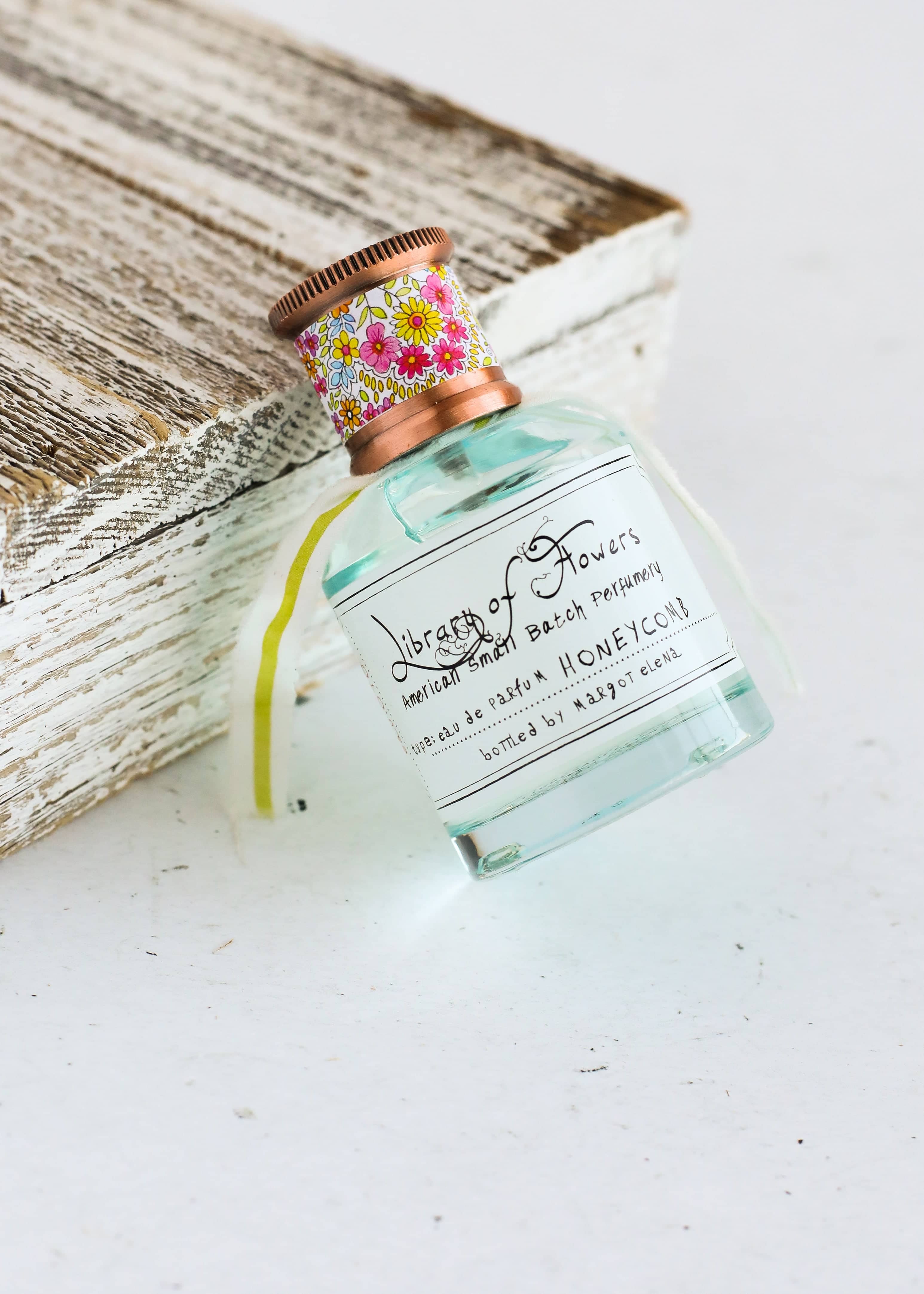 Library of Flowers Honeycomb Perfume & Hand Cream | Margot Elena