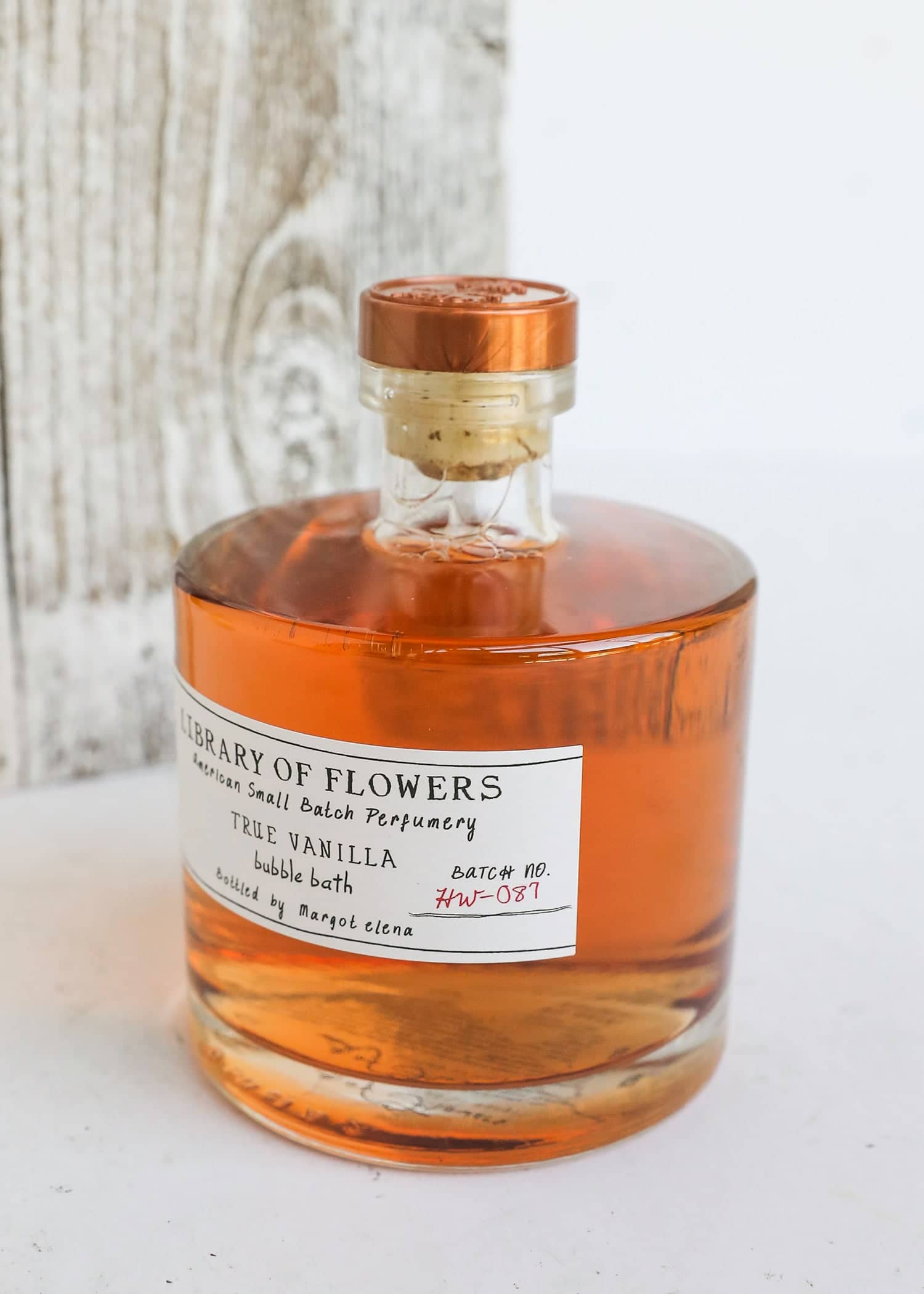 Library of Flowers True Vanilla Bubble Bath Margot Elena