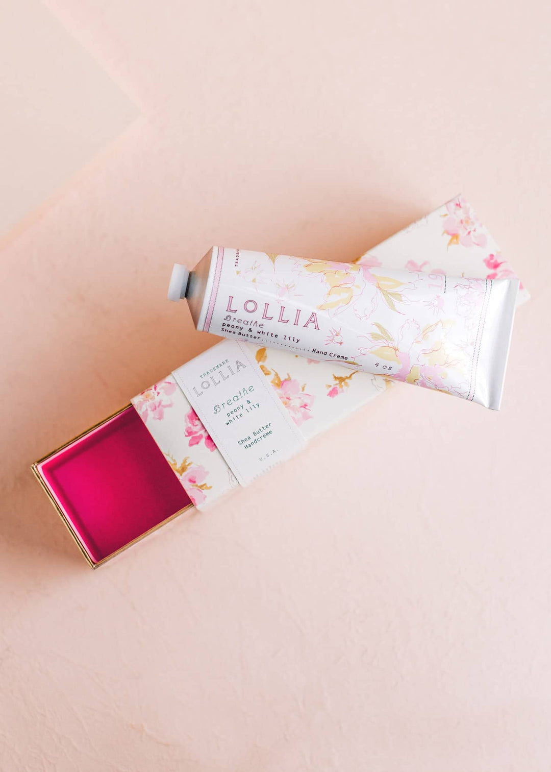 white lily hand cream Breathe Shea Butter Handcreme