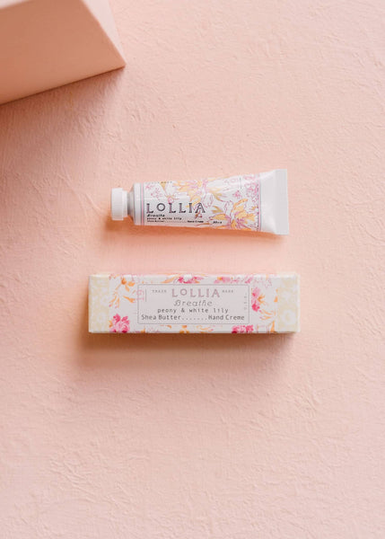 Lollia Breathe Mini Shea Butter Hand Cream | Margot Elena