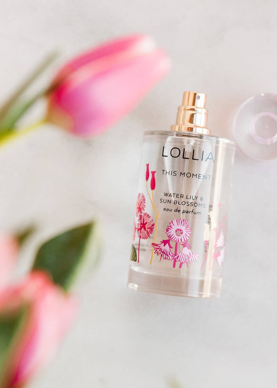 Lollia This Moment Glass Candle with Cloche | Margot Elena
